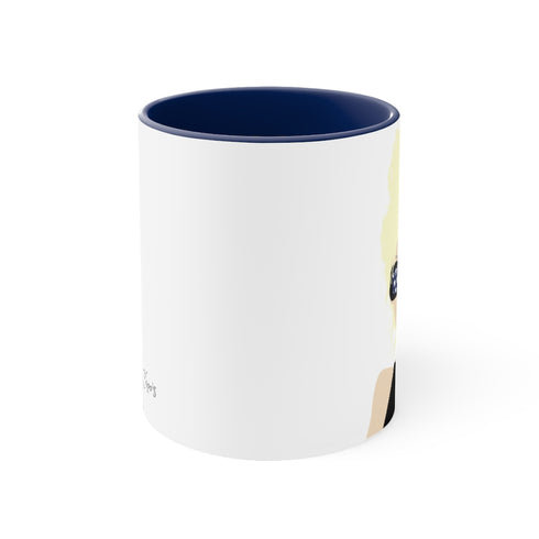 Choo Choo Logo Chillin @ Choo's Accent Coffee Mug, 11oz